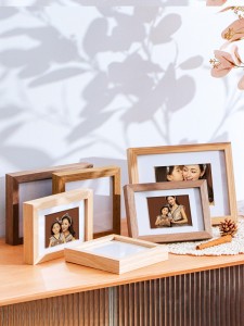 4X6” 5X7” 8X10” Solid Wood Tabletop Photo Frame A4 Picture Frame to Make Photo Frame Hanging Wall Wedding Photos Gallery Frame