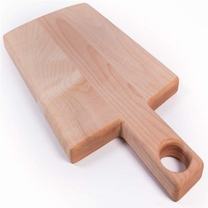 Stylish Rubber Wood Pizza Board ກະດານຕັດສໍາລັບກະດານຕັດເຮືອນຄົວ