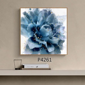 Painting and Designing Trendy Flower Market Posters Phab Ntsa Art Decor for Home Hotel