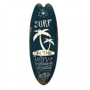 Surfebrettveggkunst, Surfersgave, Vintage, Bardekor Stranddekor, Barneinnredning