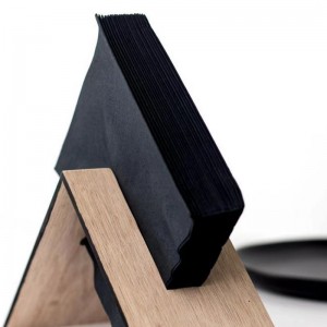 Gifts for coffee lovers creative and inexpensive modern wooden napkin holder