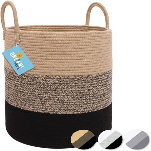 Factory Customizable Cotton Rope Simple Stylish Storage Basket Clothing Storage Baskets
