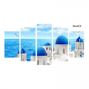 Seascape painting set canvas Landscape Ocean Beach 5 Panel Wall Art Canvas Print Frames Picture Printing on Canvas wall art