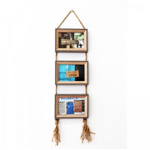 Triple Photo Frame Vertical Wall Decor Picture Frames 4×6 inch 5x7inch