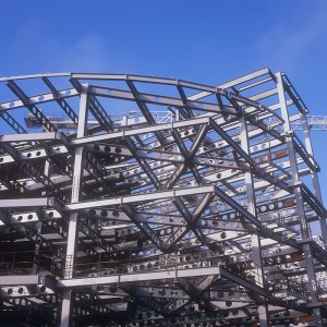 China Iron Rail Factory –  Multi Storey Steel Structure Building & Hotel &Office & School & Library & Shopping Center High Steel Structure Building  – Deshion