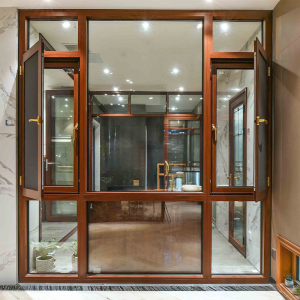 China Aluminium Doors&Windows Manufacturers –  Thermal Break Double Glazed Aluminum Casement Window China Deshion   – Deshion