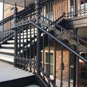 Classic Chinese Handrail Design Wrought Iron Balcony Railing &Exterior Railings