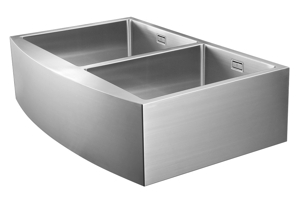 Farmhouse apron front sinks double kitchen sink  factory Dexing OEM/ODM stainless steel sink