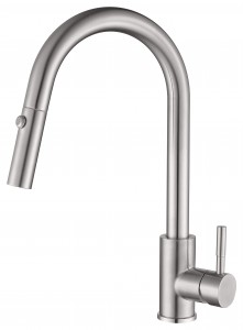 Dual Function Faucet  Pull Out Kitchen Faucet
