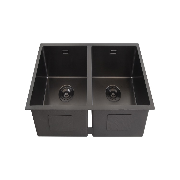 Black stainless steel kitchen sink undermount sink handmade kitchen sinks Dexing sink wholesale