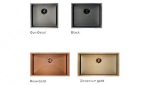China wholesale Handmade Topmount Single Sink - OEM ODM  Customized PVD Nano Color  Kitchen Sink (Gunmetal/Gold/Copper/Black/Rose Gold) – Dexing
