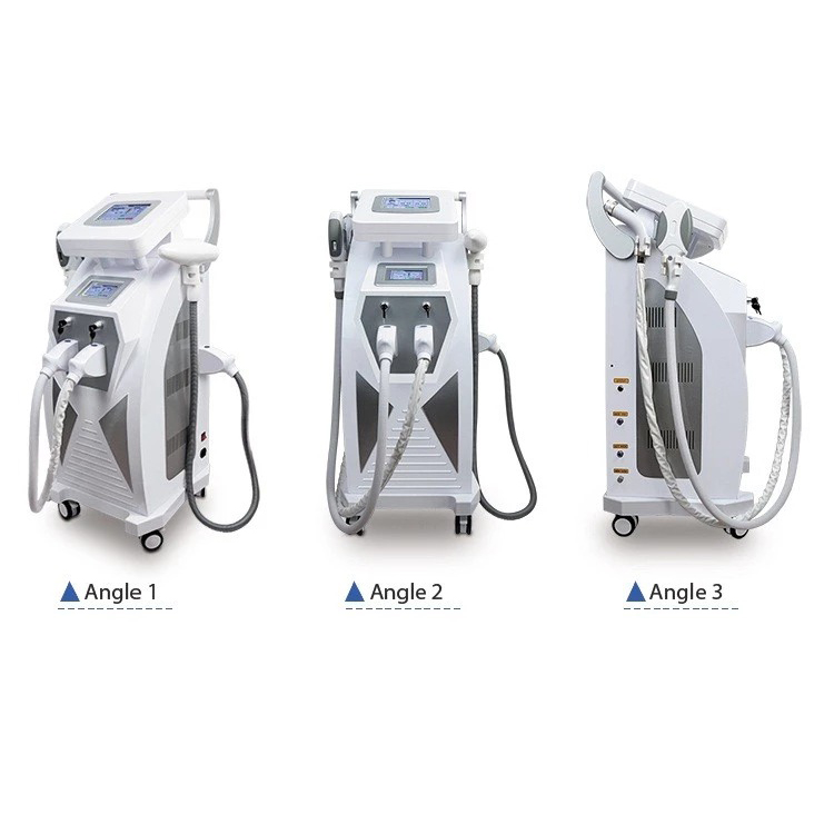 2023 4 in 1 E light+IPL+RF+ND YAG LASER opt shr beauty machine hair removal face lifting tattoo removal machine Featured Image