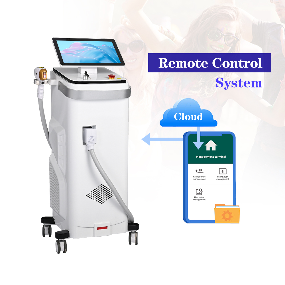 CE approved two years warranty screen linkage diode laser 755 808 1064 titanium diode laser hair removal machine for clinic