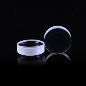 Lente biconvexa simétrica, lente convexa doble esférica con revestimiento personalizado