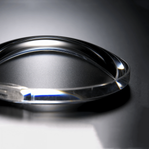 Lente óptica convexa de fornecimento de fábrica lente asférica óptica de silicone transparente para luz de palco