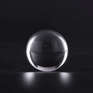 Vetro ottico Bk7 Diametro 1-2,5 mm Lente a sfera di quarzo lucido