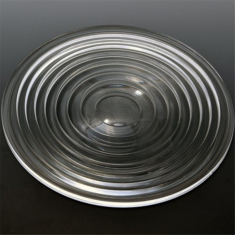 Factory Cheap Acrylic Fresnel Lens -  Glass Fresnel Lens Dia 150 Borosilicate Glass Optical Collimator Lens for Projector – DG