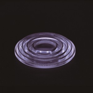 Glas-Fresnel-Linse, Durchmesser 150, optische Kollimatorlinse aus Borosilikatglas für Projektoren