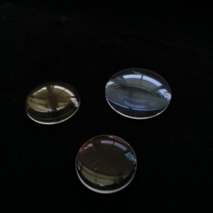 Lentille en verre plan-convexe Bk7 avec revêtement
