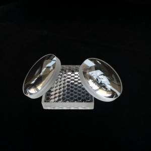 Bk7 Plankonvexe Glaslinse mit Beschichtung