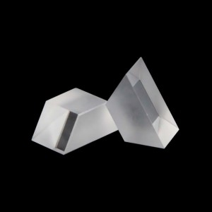 H-K9 と石英ガラス製の高精度直角プリズム