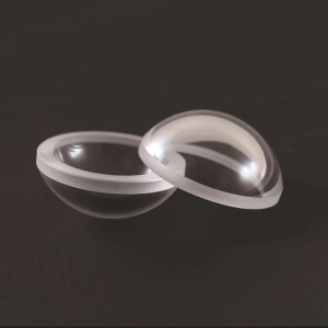 lente de cúpula de vidro óptico infravermelho com revestimento
