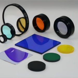Filtros ópticos Tipos de filtros de cor de banda