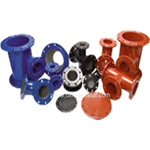 Factory wholesale Epoxy Coated Grey Cast Iron Pipe Fittings - DI Flanged fittings – DINSEN