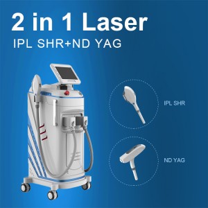Ipl Shr Machine Skin Rejuvenation ND YAG handle...