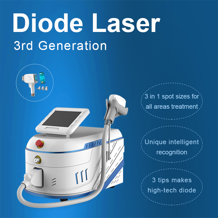 Beijing 808nm laser diode laser hair removal machine