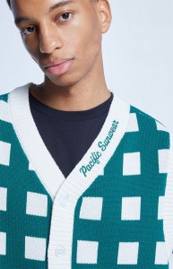 Summer Cardigan Buttons Grid Sleeveless Sweater Vest