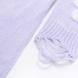 2022 Novu maglione di moda per donna pullover in maglia à maniche lunghe