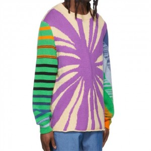 Custom Winter Over Size Multicolor Cashmere Designer Mens Sweaters