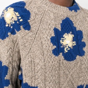 2023 Nou jersei de dona Jersei de caixmir amb estampat floral