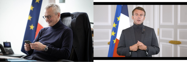 Macron turtleneck sweater ලෙසද වෙනස් විය, සෙවුම් පරිමාව 13 ගුණයකින් ඉහළ ගියේය, යුරෝපයේ චීන ස්ෙවටර් විශාල අලෙවියක්