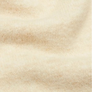 Goose ສີເຫຼືອງອ່ອນອ່ອນດູໃບໄມ້ລົ່ນ V-ຄໍສີແຂງ knitted pullover
