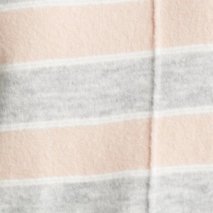 Pambabaeng cashmere bucket style striped turtleneck jumper pullover