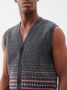 custom men sweater vest