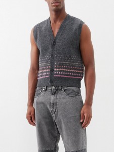 custom men sweater vest