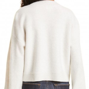 sweater knit custom cardigan sweater wanita