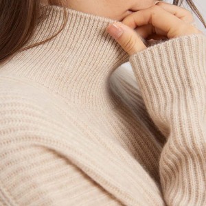 penyesuaian atas baju sejuk sweater bersatu untuk wanita