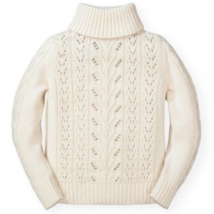 OEM Solid Color Long Sleeve Loose Pullover Turtleneck Cable Knit Sweater Para sa Mga Lalaki