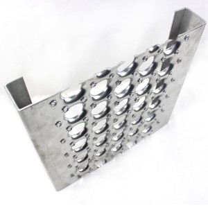 Non-slip stair treads stainless steel perforated metal plate