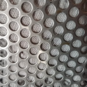 Oem არქიტექტურული ბადე Honeycomb Mesh ლითონის პერფორირებული პანელები