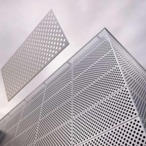 Metal building materials Perforated Metal Mesh for Facade cladding