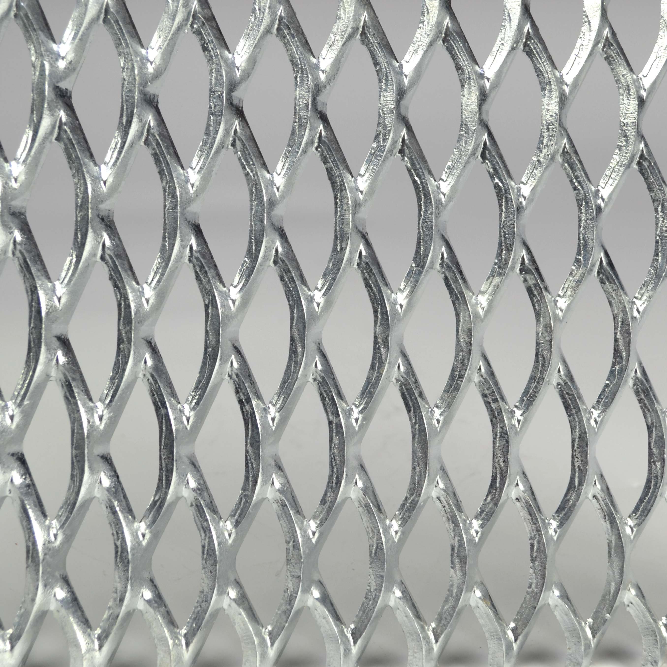 Introduction of expanded metal mesh