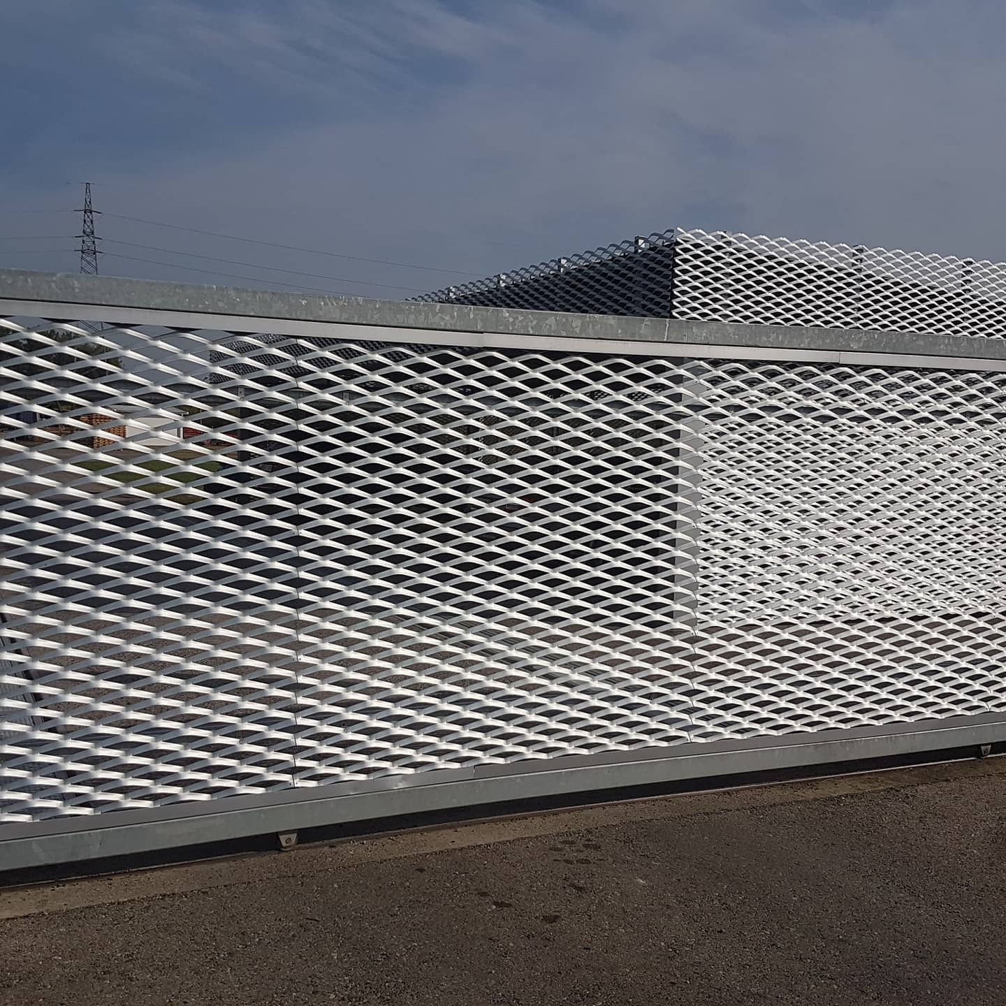 China OEM Stainless Steel Mesh Bbq - Expanded Metal Mesh Wall Partitions/Expanded Security Wall Mesh – Dongjie