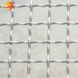 Factory direct sale decorative stainless steel crimped woven wire mesh