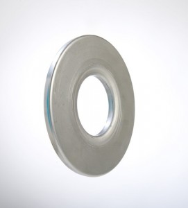 Galvanized Filter Metal End Caps Oval For Air Filters