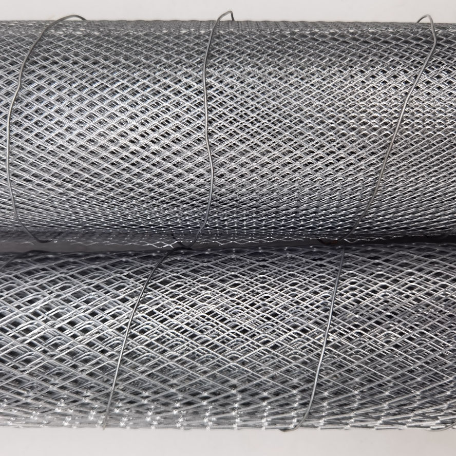 Factory Free sample Expanded Metal Mesh Screen - Wall Support Expanded Metal Mesh for Plastering Construction – Dongjie